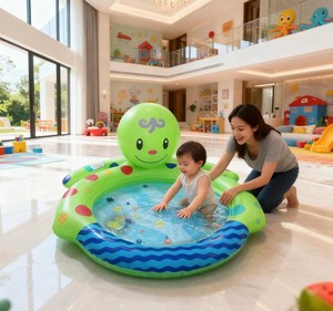 <span class=keywords><strong>Tapis</strong></span> de jeu gonflable pieuvre, <span class=keywords><strong>tapis</strong></span> aquatique gonflable pour bébés pour le temps sur le ventre - Product Image 2