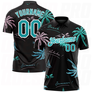 Polo de golf personnalisé pour homme, matière respirante et anti-transpiration, coutures durables, pour uniforme sportif et vêtements d'équipe - Product Image 6