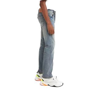 Jeans déchirés pour homme, style streetwear, coupe droite, denim, poches cargo, 100% coton, à prix avantageux - Product Image 6