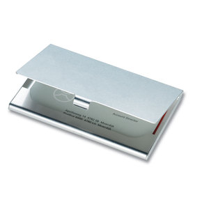 Porta carte in alluminio resistente e leggero accessorio per tenere saldamente le carte - Product Image 1