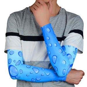 Mangas Protectoras para Brazos Personalizadas de Secado Rápido, Elásticas, Textura Suave, Anti-UV, Resistentes al Agua y Transpirables para Motociclismo, Running, Maratón, Unisex - Product Image 1