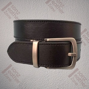เข็มขัดหนังสีดำผู้ชาย,เข็มขัดแฟชั่นมีสไตล์ทนทานผู้ผลิตโดยตรง - Product Image 1