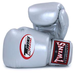 Nouveaux gants de boxe en argent Twins pour Muay Thai, entraînement, sparring, MMA, kickboxing - Product Image 1