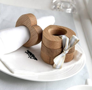 Wood Eco-Friendly Napkin <b>Rings</b> Customized <b>Cartoon</b> Design Luxury Weddings Christmas Parties napkin <b>ring</b> - Product Image 5