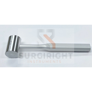 Ombredanne Mallet 9 1/2inch Head Size 40mm Weight 20oz Manual Power Source CE Certified Class I Stainless Steel BY <b>Blush</b> - Product Image 3