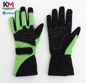 Guantes de Karting Antivibración Profesionales de Fabricante OEM, Guantes de Karting Elásticos con Ajuste Perfecto, Marca Privada - Product Image 1