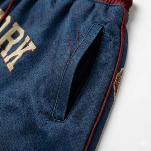 Pantalones Cortos de Playa Personalizados para Hombre, Sublimados, de Poliéster, Holgados, con Estampado Completo, de Malla, para Entrenamiento, Ropa de Verano para Hombre - Product Image 4