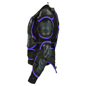 Chaqueta Protectora de Espalda para Motociclistas, Nivel 2 CE, Protector de Columna, Hombros y Codos, Talla Grande, Impermeable, Venta al Por Mayor - Product Image 6