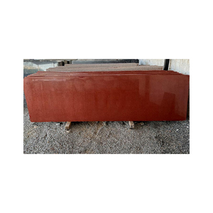 Dalles de granit rouge naturel Lakha pour revêtements de sol intérieurs, comptoirs de cuisine et meubles de salle de bain - Product Image 5