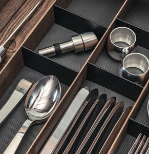 Juego de Muebles de Cocina Modernos de Lujo Personalizados de Vietnam, Marca JY Project, Gabinetes Modulares con Isla, Despensa, Gabinetes de Cocina Colgantes de Pared, Muebles RTA - Product Image 6