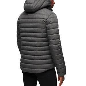 Vestes matelassées en tricot patchwork grande taille pour l'hiver, coupe-vent d'extérieur - Product Image 2