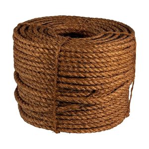 เชือกเกลียว 3 เส้น ทำจากป่านมะนิลา 100% เส้นใยปอกระเจาธรรมชาติ - Product Image 2