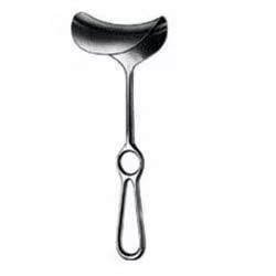 Rétracteur chirurgical Doyen de qualité supérieure en acier inoxydable, lame courbée atraumatique, rétracteur manuel pour tissus abdominaux et pelviens - Product Image 4