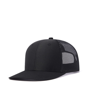 Custom Trucker Hats Embroidery Logo Wholesale Micro Bent Unisex Hip Hop Outdoor Sunnet Mesh Cap - Product Image 5