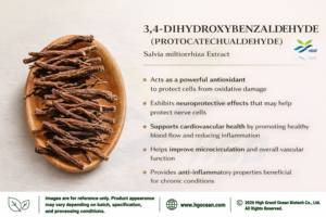 Hgo สารสกัดจากซัลเวีย miltiorrhiza บริสุทธิ์3 4-Dihydroxybenzaldehyde/โพรโทคาเทคค ualdehyde 1% - Product Image 3