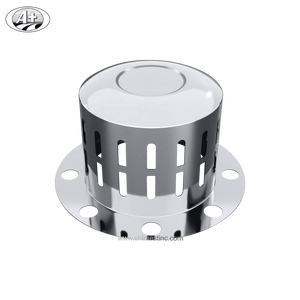 ฝาครอบเพลาหลังรถบรรทุก/รถบัส 195AC-A_EU 19.5 T304 สแตนเลส ดีไซน์ชิ้นเดียว - Product Image 1