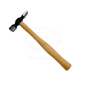 Marteau de fermeur en acier inoxydable avec manche en bois, tête de 110 g, réutilisable, durable, outil professionnel pour le fermeurage des sabots - Product Image 3