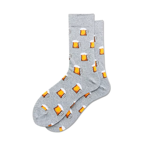 Chaussettes tendance créatives de haute qualité pour femmes, chaussettes à motifs de dessins animés, respirantes, grande taille, chaussettes en coton à tube haut - Product Image 5