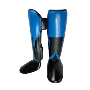 Protège-tibias en cuir de haute qualité à vendre – Protège-tibias d'arts martiaux écologiques, légers et personnalisables pour l'entraînement - Product Image 5