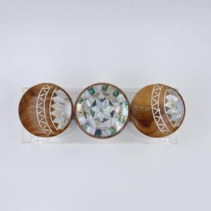 Acrylic Wooden Lid Bakhoor Burner Natural Incense Container Handicraft Handmade Stackable Odor <b>Control</b> <b>Holder</b> for Home Decor - Product Image 3