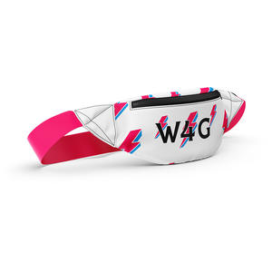 Sacs banane sportifs personnalisés de haute qualité, légers, avec fermeture éclair, sangle réglable, motif géométrique, en PU, pour la navigation de plaisance et le kayak - Product Image 3