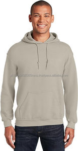 เสื้อฮู้ดดี้ผู้ชายไซส์ใหญ่ ดีไซน์ใหม่ สีขาวอ่อน ขายส่ง เนื้อผ้าโพลีเอสเตอร์ ระบายอากาศได้ดี - Product Image 3