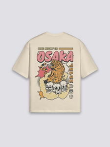 <b>Japanese</b> Osaka T-Shirt Breathable Summer Water-Wash Pure Cotton Fashion Brand Half-Sleeve T-Shirts - Product Image 3