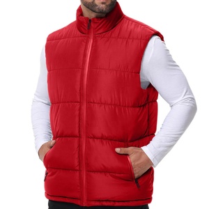 Ropa de invierno, chaleco acolchado de otoño, chaquetas acolchadas, ropa de hombre, chaleco acolchado impermeable de calle alta para hombre, logotipo personalizado - Product Image 6
