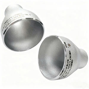 ข้อต่อเชื่อมชนแบบคอนเซนตริก สแตนเลส 304 316 ผิวเรียบ ทนแรงดันสูง สำหรับงานก่อสร้าง ป้องกันอัคคีภัย และระบบปรับอากาศ - Product Image 2