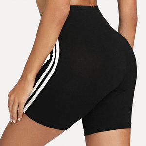 Shorts Deportivos de Verano para Mujer al por Mayor, Personalizados, Casuales, Cintura Elástica con Rayas Laterales, Transpirables y Ajustados - Product Image 3