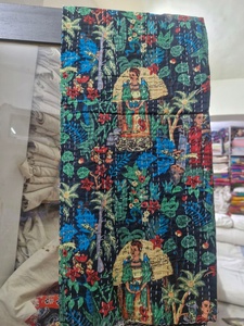 Edredón Reversible de Algodón Hecho a Mano, Ecológico, con Bordado de Aves, Tamaño King, Estilo Bohemio, para Uso en el Hogar y Hoteles - Product Image 2