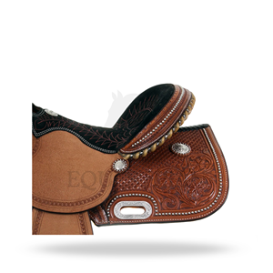 Selle de barrel racing, selle d'équitation, équipement équestre - Product Image 4