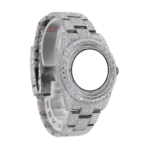 Montres RUDRA JEWELS, montres de luxe en acier inoxydable, mouvement automatique mécanique japonais, 12 sport, élégantes, boîtier carré en moissanite - Product Image 1