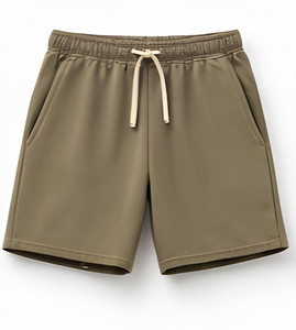 Shorts de survêtement en molleton français 240 GSM personnalisés par le fabricant, shorts décontractés en coton pour hommes, shorts d'été, streetwear, shorts d'entraînement - Product Image 3