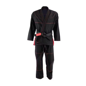 Kimono de Jiu Jitsu Brasileño BJJ, 100% Algodón, Blanco, Corte Regular, Transpirable, Peso de la Tela 480g, con Logotipo Frontal, para Adultos Unisex - Product Image 5