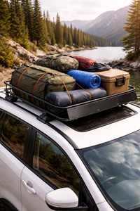 Portaequipajes de Techo Resistente de 64×39 Pulgadas, Capacidad de Carga de 200 lb, para SUV, Camioneta y Automóvil, con Barras Transversales GAPCGC003, Fabricado en Vietnam - Product Image 2