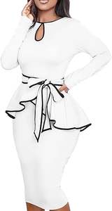 Vestido Polo de Golf Deportivo para Mujer - Tela Piqué de Alto Rendimiento - Vestido Deportivo de Tenis de Manga Corta con Logotipo Personalizado - Product Image 4