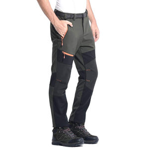 กางเกงเดินป่าผู้ชายประสิทธิภาพสูง กันน้ำ กันลม ผ้า softshell แห้งเร็ว สำหรับปีนเขา เดินป่า และกิจกรรมกลางแจ้งอื่นๆ - Product Image 3