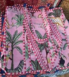 <b>Ladies</b>' Fashion <b>Shopping</b> Handbags Cotton printed Tote shoulder Women's <b>Bags</b> Daily Use Direct Wholesale GC-BG-972 - Product Image 5