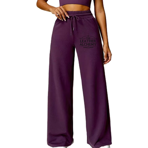 <b>Women</b> Oversized <b>Jogger</b> Sweatpants Elastic Waist Soft <b>Fleece</b> Casual Lounge Trousers Fashion Relaxed Daily Bottom Wear - Product Image 1