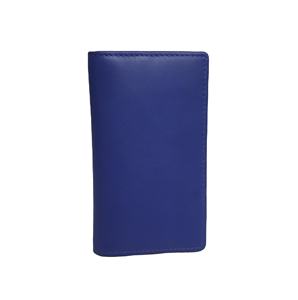 Genuine Leather Card <b>Holder</b> <b>Wallets</b> Mini Bi Fold Long Passport Purse RFID Blocking Custom Branded 14x8.5cm Fashion Wholesale - Product Image 1