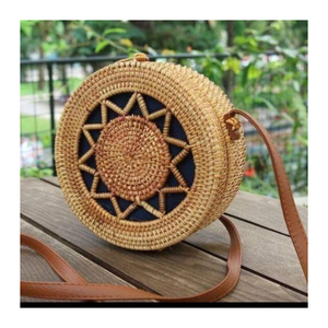 HIGH QUALITY Eco-Friendly Fashionable Rattan Handbag Hot Selling Premium Durable Sustainable Large Capacity <b>Beach</b> Tote <b>Bag</b> - Product Image 1
