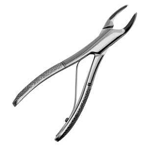 Forceps d'extraction dentaire pédiatrique ergonomiques en acier inoxydable universels # Outil professionnel pour dents inférieures 151 12S - Product Image 1