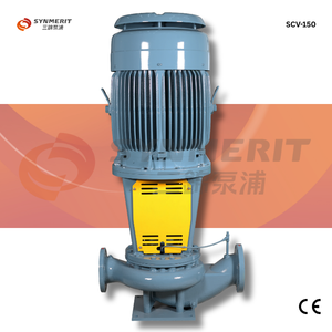 Bomba Centrífuga de Procesamiento Vertical en Línea SUNNY KING de Acero Inoxidable/Hierro Fundido ChemPlus OBM SCV-150 Taiwán - Product Image 1