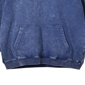 Sweat-shirt à capuche pour femme, très populaire, délavé à l'acide, 100% coton molletonné épais, grande taille, épaules tombantes, style streetwear personnalisé - Product Image 3