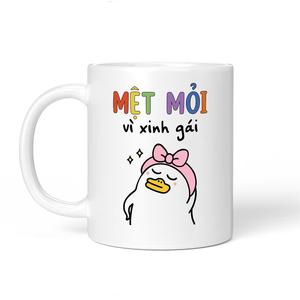 Taza de Café Minimalista de Porcelana China con Pajita y Tapa |   Impresión Personalizada |   Uso en Oficina y Hogar - Product Image 3