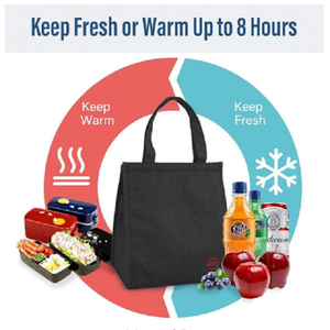 Sac Isotherme de Luxe pour Repas, Sac à Déjeuner Thermique avec Fermeture Éclair et Multiples Poches pour Voyages, Bureau, École, Pique-niques et Activités - Product Image 5