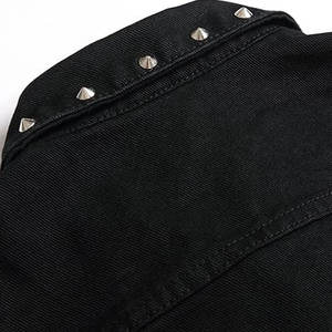 Chaleco Vaquero Informal para Hombre, Estilo Punk Rock, Moda Otoñal, Denim Impermeable, Secado Rápido, Transpirable, Resistente al Viento, Servicio OEM - Product Image 5