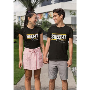 Wholesale Custom Screen Printed Matching Couple <b>T</b> <b>Shirts</b> 100% Cotton Breathable Summer Short Sleeve <b>Funny</b> Love <b>Slogan</b> Couple - Product Image 2