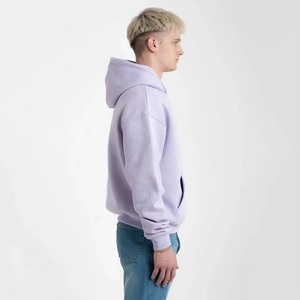 เสื้อฮู้ดดี้ผู้ชายไซส์ใหญ่ สีพื้น สไตล์ลำลอง สตรีทแวร์ แขนยาว มีกระเป๋า ผ้าฝ้ายฟลีซ เสื้อกันหนาวใส่ได้ในฤดูใบไม้ร่วง - Product Image 3